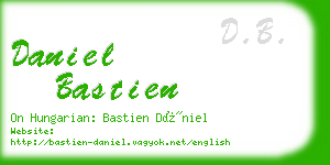 daniel bastien business card